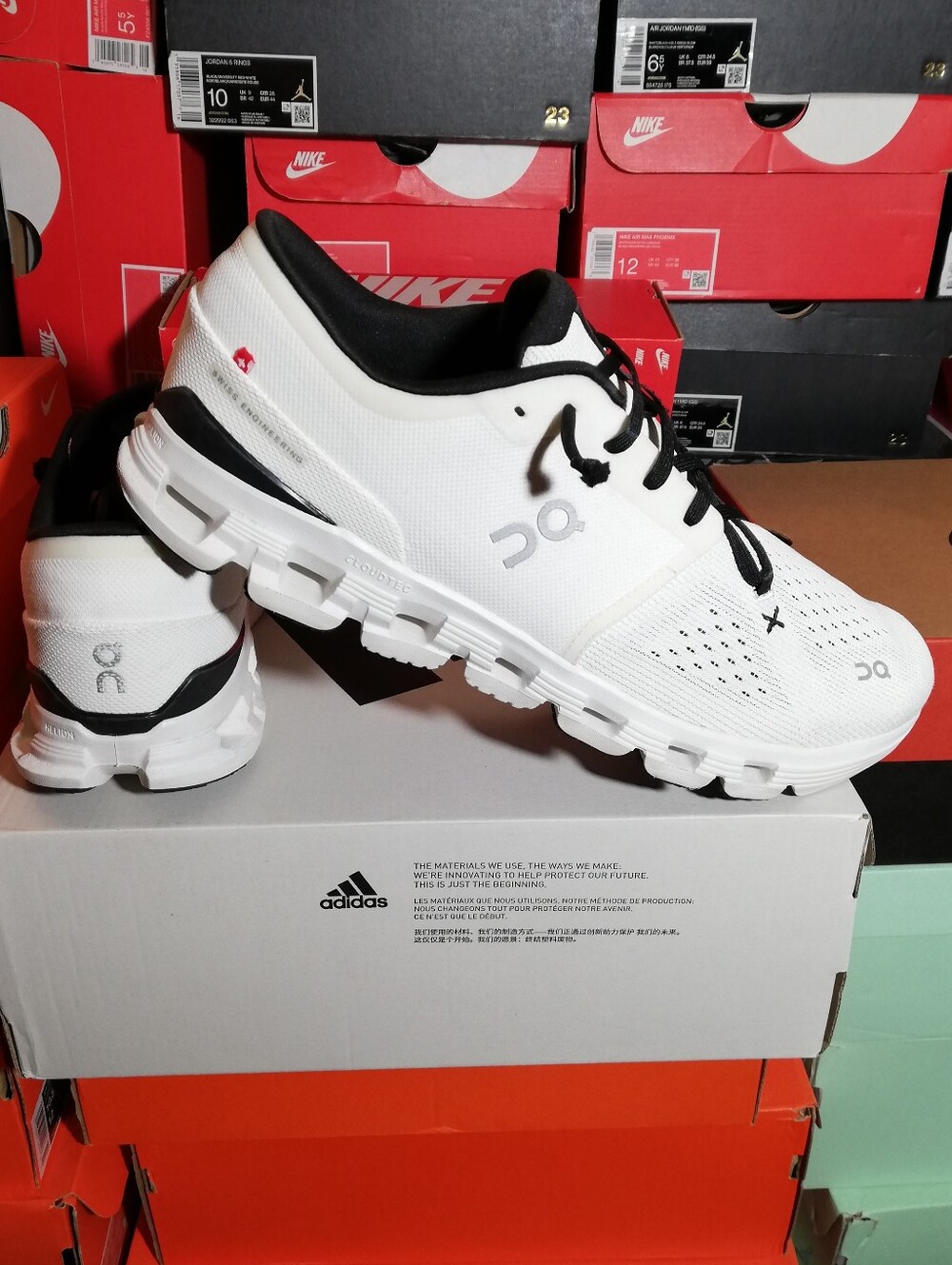 On Cloud X4 Men's Size 13 Great Condition "Used Item No Box" - Picture 4 of 10